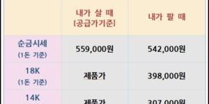 오늘의 금시세 1 300x150