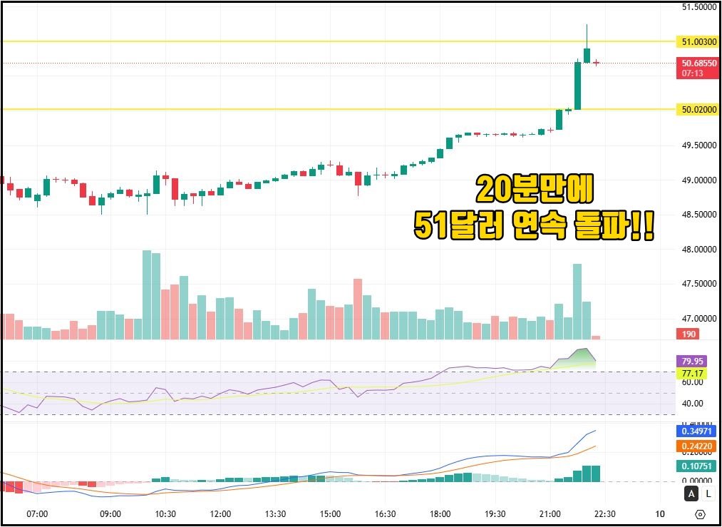 51달러돌파차트