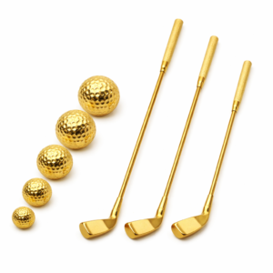순금 골프 공, 골프채