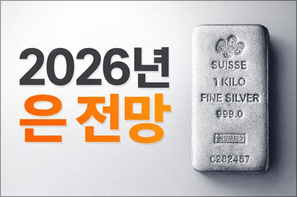 2026년 국제 은 시장 전망 - 정일품골드