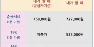 26.07.09 금은시세표
